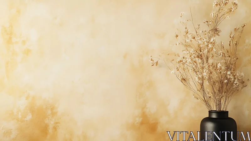 Dried wildflowers lean softly into warm, hazy daylight calm