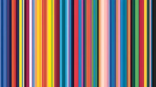 Vibrant Vertical Stripes Abstract Art with Bold Colors.