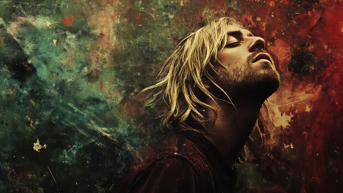 Rebel daydreamer leaning into fire and fogged starlight.