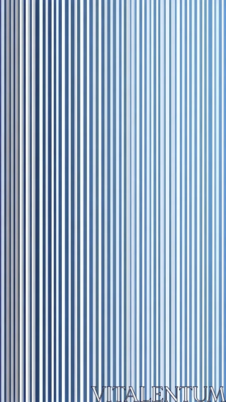 Vertical blue and white stripes in gradient pattern design.