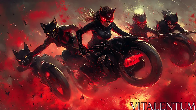 Demon Riders Command Inferno Bikes Through Hellfire.