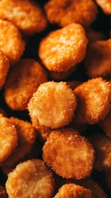 Golden nugget nebula of crispy, sunlit snack galaxies.