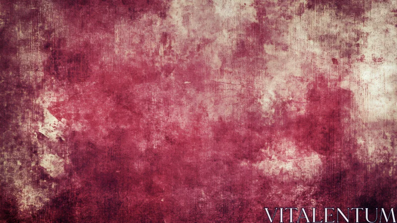 Crimson distressed texture with worn painterly gradients.