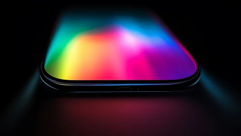 Chromatically Modulated Smartphone Display with Spectral Gradient Emission.