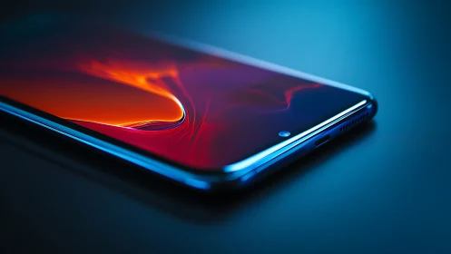 Smartphone with Liquid Display Abstraction.