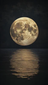 Moonlit hush above water where quiet stories gather.