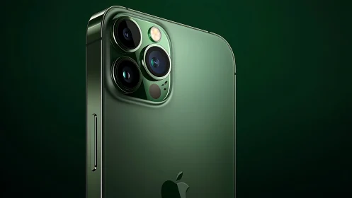 Premium Smartphone with Advanced Triple-Camera System