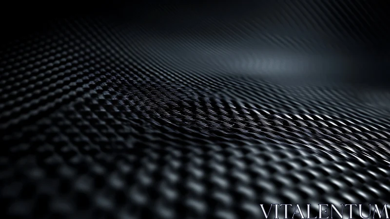 Carbon fiber surface glows with futuristic metallic depth.