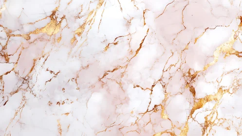 Elegant white marble texture with gold veins in modern abstract style.