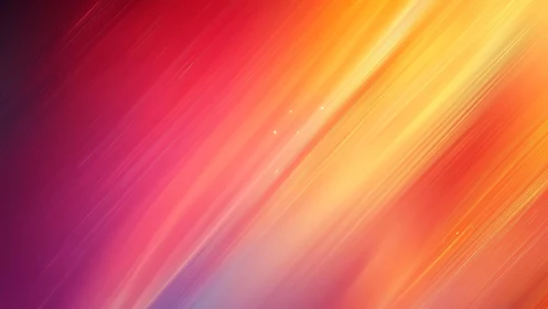 Vibrant abstract light streaks in warm gradient digital art.