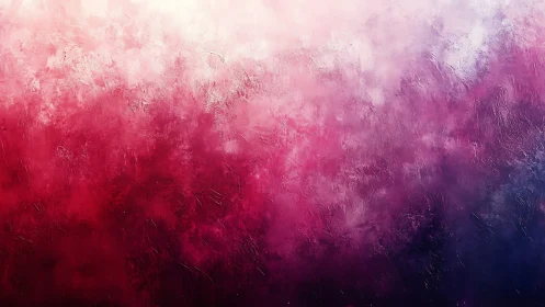 Crimson and violet gradient forms textured abstract field