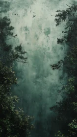 Misty Forest Sanctuary Where Nature Breathes.