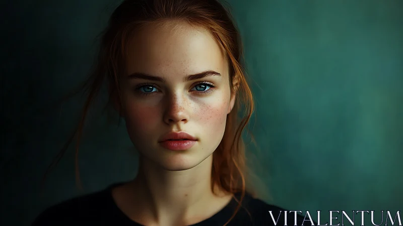 Soft-lit digital portrait studies realistic skin and depth cues