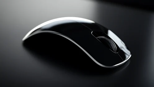 Sleek Tech Companion: Modern Mouse Design.
