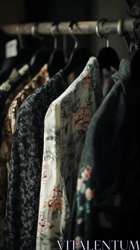 Suspended Textile Archive: Draped Fabric on Metal Apparatus.