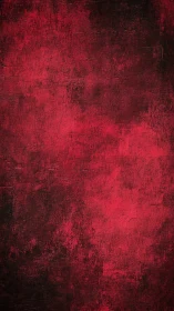 Textured crimson and black grunge background, rough brush layers