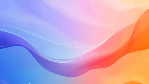 Gradient waves form layered flowing bands across frame