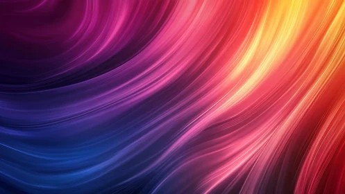 Velvet light rivers in swirling sunset colors.