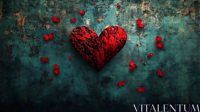 Crimson Pulse: Love's Weathered Rebellion.