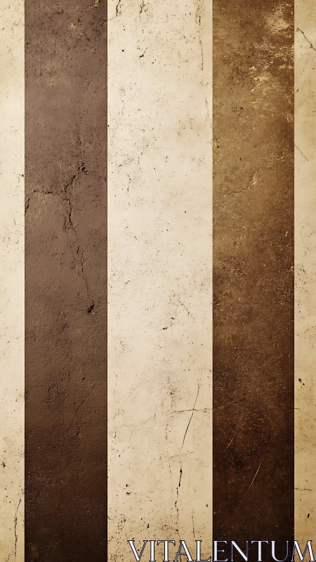 Weathered mocha stripes with softly worn texture charm.