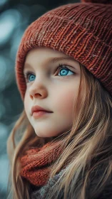 Winter Wonder in Blue Eyes.