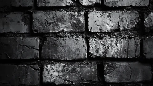 Midnight bricks trade whispers in chipped metallic shadows