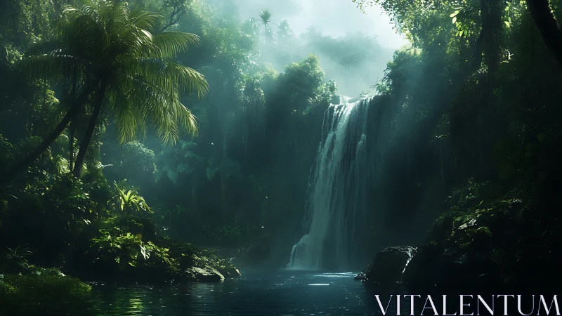 Emerald Cathedral: Where Waterfalls Whisper Secrets.