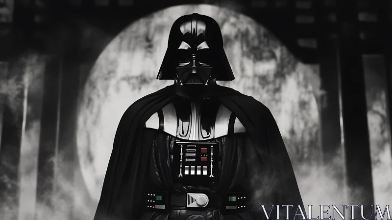 Midnight warlord of chrome and shadow quietly claims center