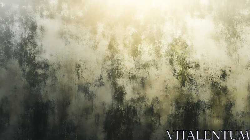 Grunge abstract wall texture with sunlight, moody artistic style.