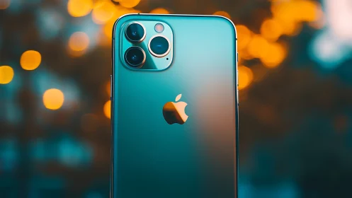 Flagship Smartphone Rendered Through Bokeh Photography.
