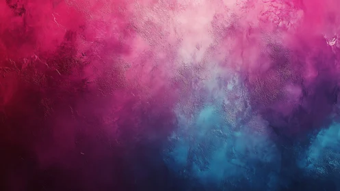 Textured gradient surface with pink, purple and blue tones.