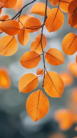Goldleaf chorus leans into soft bokeh whispers of autumn