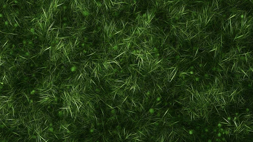 Dense grass lawn viewed from overhead perspective with uniform coverage throughout frame