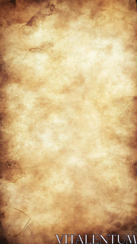 Aged parchment paper background with subtle grunge texture.