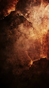 Cracked Earth Ignites with Molten Fire.