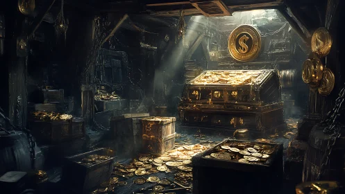 Sunken Horde Awakens in Dusty Pirate Gold Chamber.