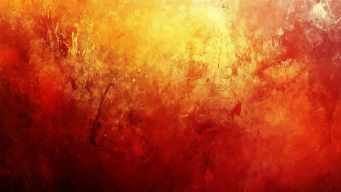 Textured red to yellow abstract gradient occupies full frame