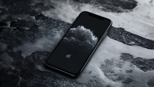 Smartphone Tempest: Digital Storm Captured.