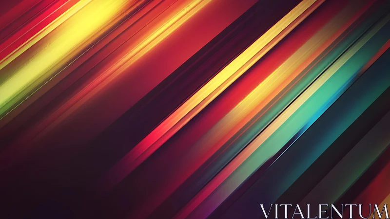 Vibrant diagonal abstract lines in digital art style.