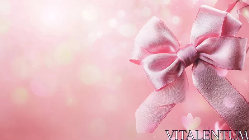 Pink Ribbon's Gentle Promise on Soft Petals.
