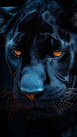 Luminous Gaze: The Majesty of Untamed Wisdom.