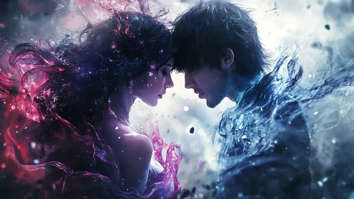 Convergence of Fire and Frost Where Opposites Touch