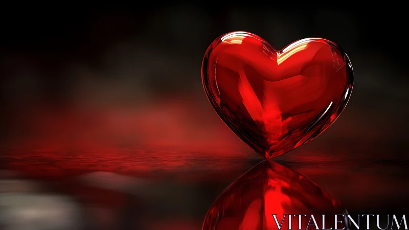 A Radiant Heart Glowing with Warmth and Promise.