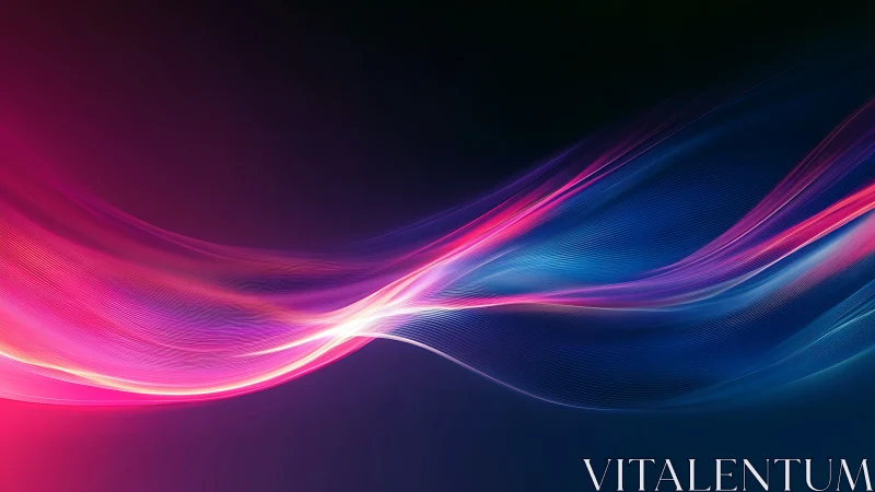 Gradient lightwave ribbons form dynamic flowing spectral curves