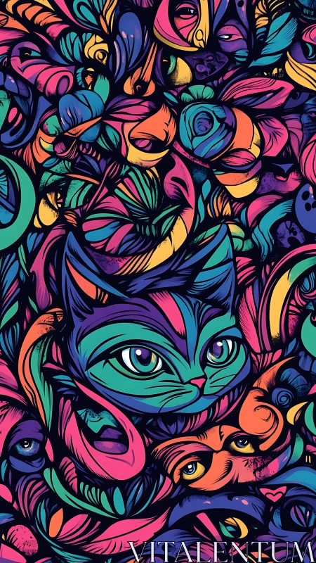 Psychedelic Beast Emerges From Chromatic Chaos