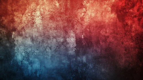 Textured dusk horizon of red, white and midnight blue haze.