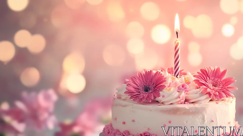 Celebrate with This Stunning Pink Birthday Cake