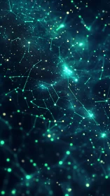 Starlit data nebula weaving luminous constellations of code.