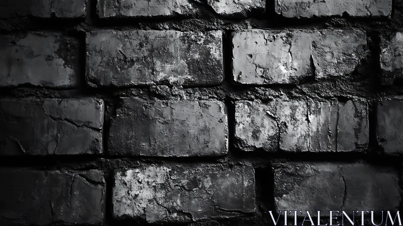 Midnight bricks trade whispers in chipped metallic shadows