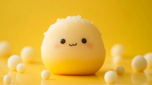 Pudgy Cloud Dream Egg Beams Pure Joy.